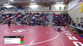 100 lbs Round 1 - Caleb Clemans, FordDynastyWrestlingClub vs D?Ayres Mangini, Punisher Wrestling Company