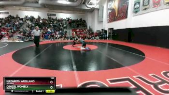 126 lbs Champ. Round 1 - Nazareth Arellano, Skyview vs Denzel Womely, Vista Peak