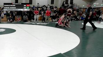 175 lbs Quarterfinal - Charlie Wilder, Hingham vs Samuel Guzman, Sandwich