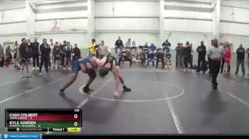 210 lbs Round 3 (8 Team) - Kyle Harden, Dynasty Crusaders vs Cash Colbert, Terps Xtreme