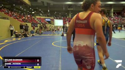 165 lbs Quarterfinal - Ryland Basinger, CO vs Daniel Jackson, IL