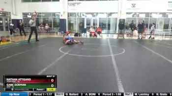 110 lbs Round 7 (10 Team) - Nathan Attisano, Team Ohio vs Gabe Dorman, OMP