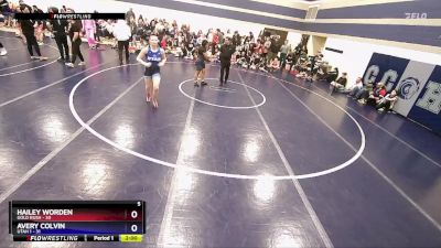 155 lbs Round 1 (6 Team) - Sophia Ibarra, Gold Rush vs Pepper Streight, Utah 1