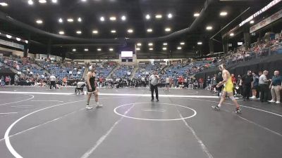 165 lbs Champ. Round 2 - Kyle Yazzie, Fort Hays Tech Northwest vs Graham Kilpper, University Of Saint Mary (KS)