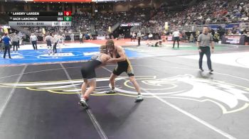 Champ. Round 1 - Landry Larsen, Blair vs Jace Larchick, Gretna East