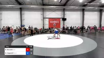 73 kg Prelims - Benjamin Beckett, Arsenal Wrestling Club vs Guy Zagarelli, Beca Black