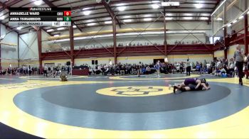 110 lbs Cons. Round 2 - Anna Tsirambidis, North Royalton vs Annabelle Ward, Cabell Midland HS