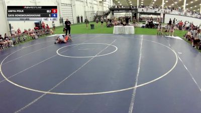 105 lbs Aniya Polk, Ohio Blue vs Saya Hongmoungkhoune, Illinois