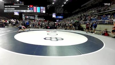 120 lbs Cons. Sub-rd Of 64 - Walter Hagedorn, IN vs Ben Wagner, ND