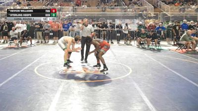 157 1A Cons. Round 1 - Kevion Williams, Palm Bay vs Sterling Keefe, Coral Shores