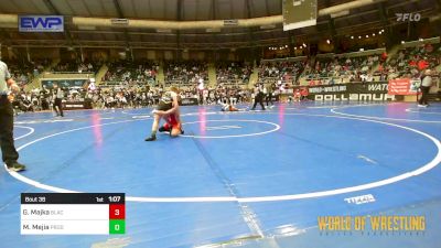 85 lbs Round Of 16 - Gannen Majka, Black Fox Academy vs Maddox Mejia, Prodigy Elite Wrestling