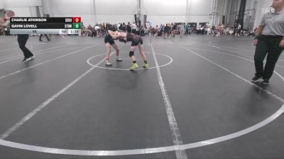 98 lbs Round 1 (4 Team) - Gavin Lovell, Xtreme Team vs Charlie Atkinson, South Side WC Blue