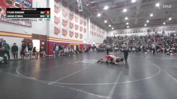 175 lbs Champ. Round 1 - Tyler Soeder, Brecksville-Broadview Hts. vs Aidan O`Neal, Mechanicsburg