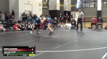 235 lbs Round 4 (16 Team) - Brooke Mart, BVWC Blue vs Emma Schipper, Grand View Wrestling Club