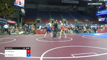 138 lbs Rnd Of 64 - Gabe Sanders, Utah vs Maxwell Honiss, Michigan