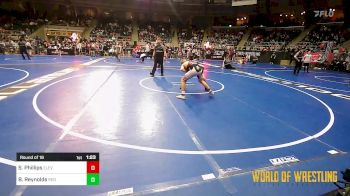 115 lbs Round Of 16 - Stone Phillips, Elevate vs Braylon Reynolds, Red Cobra Westling Academy