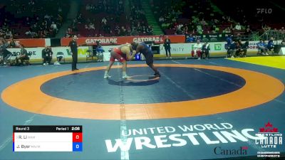 125kg Round 3 - Roger Li, Brock WC vs Jordon-Lee Byer, Montreal NTC / Montreal WC