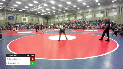 172 lbs Consi Of 16 #2 - Ramon Cendejas, Golden Valley vs Jalani Smith, Garces