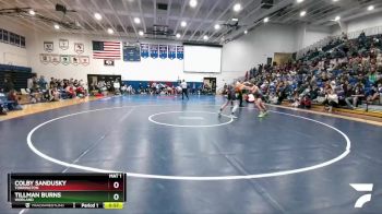 132 lbs 3rd Place Match - Tillman Burns, Worland vs Colby Sandusky, Torrington