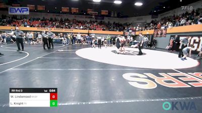 Rr Rnd 3 - Whitton Lindamood, Weatherford Youth Wrestling vs Layne Knight, Pauls Valley Panther Pinners