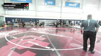 65 lbs Round Of 32 - Cooper Corona, IL vs Colt Carlson, OH
