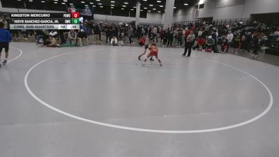 75 lbs Cons. Sub-quarters - Kingston Mercurio, Peterson Grapplers Wrestling Club vs Hisys Sanchez-Garcia, Jr., Grindhouse Wrestling Club