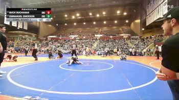 70 lbs Cons. Round 2 - Buck Buchanan, Bentonville Wrestling Club vs Emmanuel Emerson, Conway Wrestling Club