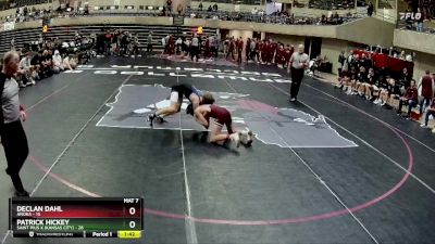 107 lbs Quarterfinals (8 Team) - Declan Dahl, Anoka vs Patrick Hickey, Saint Pius X (Kansas City)