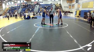 165 Blue Cons. Round 3 - Gabriel Conca, Timber Creek vs Christopher Nonthe, Lake Brantley Hs