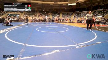 61 lbs Round Of 16 - Legend Bigheart, Sperry Wrestling Club vs Harlan Edwards, Coweta Tiger Wrestling