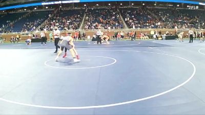 D2-113 lbs Cons. Round 3 - Ruben Rivera, John Glenn HS (Bay City) vs Zachary Drugach, St Clair HS