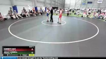 126 lbs Round 1 (8 Team) - Garrett Salt, Oklahoma Red GR vs Brody Gobbell, Tennessee