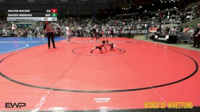46 lbs Round Of 16 - Walter Walker, Fitness Fight Factory Wrestling Club vs Dakota Mendoza, MANTANONA-TC