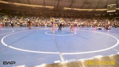 72 lbs Round Of 32 - Sofia Munoz, California Grapplers vs Britney Turdo, Texas Elite