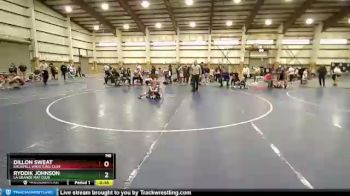 41 lbs Round 3 - Ryddik Johnson, La Grande Mat Club vs Dillon Sweat, Kalispell Wrestling Club