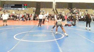 128-I lbs Consi Of 8 #2 - John Alexander, Paulsboro vs Ryan Keum, Legion