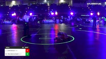 40 lbs Consolation - Julian Lawrence, Punisher Wrestling Company vs Waylon Manderscheid, Southern Oregon Strong