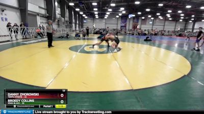 210 lbs Rd# 3 12:00pm Friday - Broedy Collins, Iowa Black vs Danny Zmorowski, Terps Xtreme