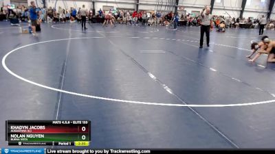 Elite 133 lbs Cons. Round 2 - Khadyn Jacobs, Augustana (IL) vs Nolan Nguyen, Buena Vista