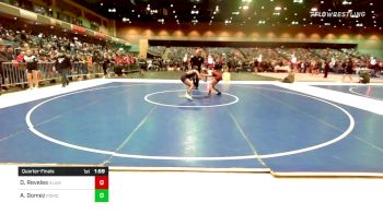 106 lbs Quarterfinal - Desiree Reveles, Alamosa vs Alyra Gomez, Pomona