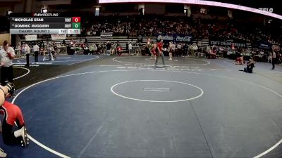 D 1 150 lbs Champ. Round 2 - Nicholas Stan, Fontainebleau vs Dominic Ruggieri, Southside