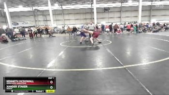 110 lbs Cons. Round 2 - Xander Staker, Minico vs Kenneth McDowall, Idaho Gold Wrestling