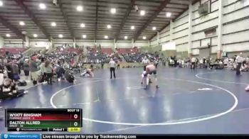 120 lbs Quarters & Wb (16 Team) - Wyatt Bingham, Pleasant Grove vs Dalton Allred, Emery