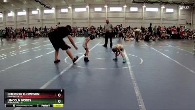 40 lbs Round 2 (8 Team) - Emerson Thompson, Killer Elite vs Lincoln Hobbs, Phoenix WC