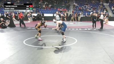 138 lbs Round Of 32 - Jacob Coulon, Bow vs Sonny Cruz, Springfield Central