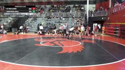 235 lbs Semifinal - AJ Williams, Davenport vs Addyson Hall, Southeast Polk