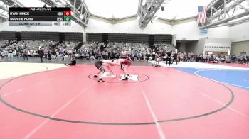 162-H lbs Consi Of 8 #1 - Ryan Hinze, Neshaminy vs Scottie Ford, Shore Elite Wrestling Club