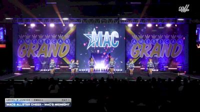 Mac's Allstar Cheer - Midnight [2025 L2 Junior - Small Day 1] 2025 The American Grand Grand Nationals