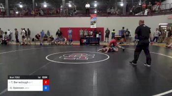 74 kg Quarterfinal - Terrell Barraclough, Nittany Lion Wrestling Club vs Cael Swensen, Jackrabbit Wrestling Club