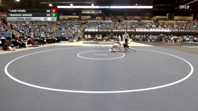 165 lbs Cons. Semi - Maddox Girard, Salina-South HS vs Lane Vogel, Bonner Springs HS